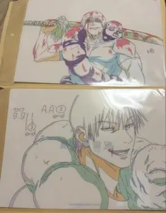 アニメーション呪術廻戦展　懐玉・玉折　原画クリアファイル 伏黒甚爾 2種