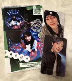 straykids KARMA accordion 通常盤　両面トレカ　アイエン