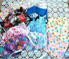 マスク まとめ売り　ハンドメイド ガーゼ 綿 (新品)