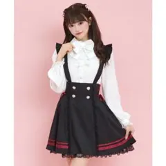 Secret Honeyシークレットハニー サイドレースアップライン入りスカート