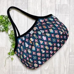 ユキエモン　トゥインクルトイ（ネイビー）　グラニーバッグ ハンドメイド