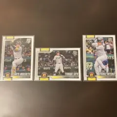 【クリーンナップ3枚セット】 Topps NPB 阪神タイガース