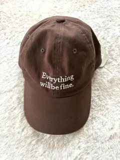 choco コラボモリノリンクルブラウン キャップ 大人　57〜59