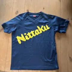 Nittaku Tシャツ Sサイズ ネイビー