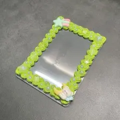 【35】トレカケース　ホイップデコ　緑