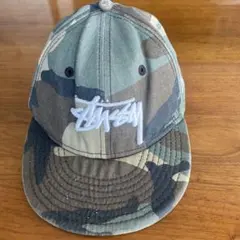stussy メッシュキャップ カモ柄 NEWERA - メルカリ