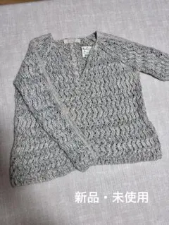 ★ザラZARA ざっくり編みレースニット　セーター　レディースL 新品・未使用