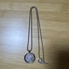 GUCCI Gロゴ ボールチェーン ネックレス　本体のみ