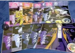 刀剣乱舞ONLINE G賞 ぬーどるクリアファイル＆ステッカーセット 9種