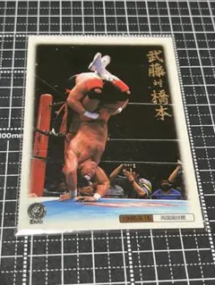 BBM 1999 武藤敬司 新日本プロレス トレーディング SCMオリジナル