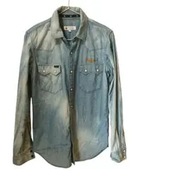 Duffer of St. George デニムシャツ S　ウエスタンタンガリー