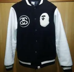 2025年最新】APE STUSSY スタジャンの人気アイテム - メルカリ