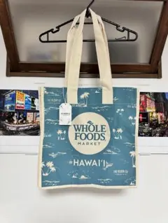 【新品】ホールフーズ × TAG ALOHA コラボ トートバッグ（ハワイ限定）