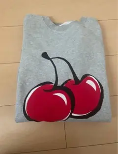 KIRSH チェリープリント トレーナー