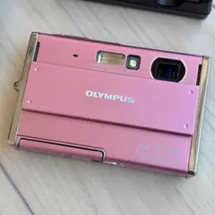 【美品】Olympus μ 1050 SW ピンク デジタルカメラ 本体