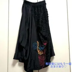 美品★変形フレアスカート&ノベルティグッズ（希望の方はおまけあり画像参照）のサムネイル