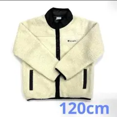 新品15847チャンピオン120アイボリージップアップボアジャンパー裏メッシュ