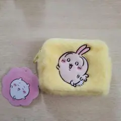 ちいかわ ふわふわミニポーチ うさぎ