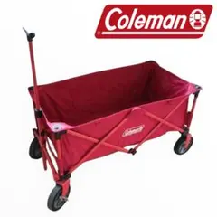 Coleman コールマン アウトドアワゴン キャリーワゴン（レッド）