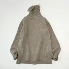ユナイテッドアローズ　タートルネックニットプルオーバー　ウールカシミヤ