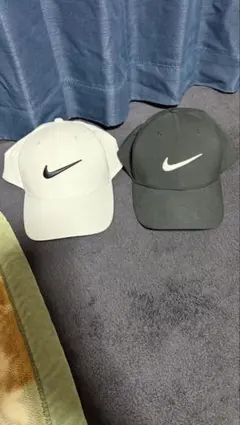 Nike キャップ 2点セット ホワイト ブラック