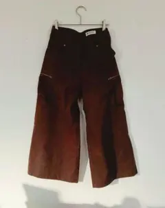 GEORGES RECH ワイドパンツ 茶系