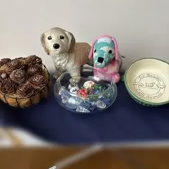 置物飾り　家内屋外　７点