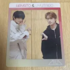 M!LK HERO ランダムフレームカード 佐野勇斗 山中柔太朗 3080