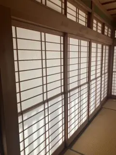 昭和 古民家 雪見障子 4枚組 - メルカリ