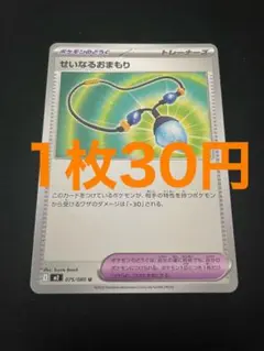 ポケモンカード せいなるおまもり