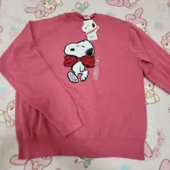 【新品未使用】ユニクロ　PEANUTS スヌーピー 長袖セーター 160