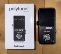 tc electronic polytune 3 noir 箱付き