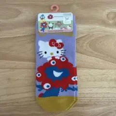 大阪万博　キティ　靴下