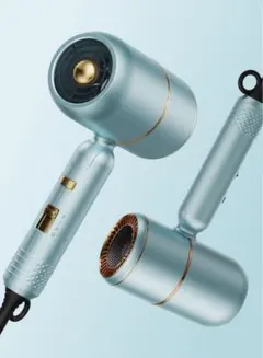 ヘアドライヤー【2023年新アップグレード 青調】マイナスイオン