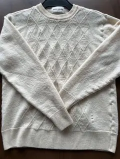 mila schön アイボリー ダイヤモンドセーター