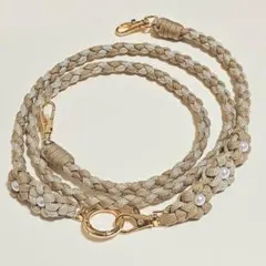 パラコード 2wayショルダーストラップ カフェラテ風味