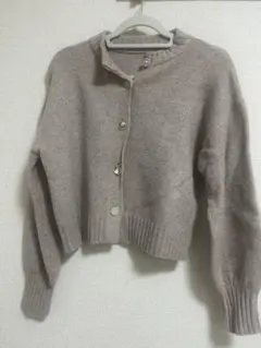 カーディガン ウール