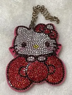 Hello Kitty ラインストーン キーホルダー
