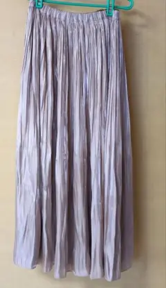 Te chichi 『ベージュピンク　 プリーツロングスカート 』フリーサイズ