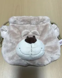 NICI ベア巾着ポーチ