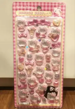 正規品　ボンボンドロップシール サンリオ　第二弾　ハローキティ　ピンク