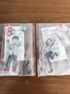 【ナムコ限定】僕のヒーローアカデミア スタンド付きアクリルプレート　2体