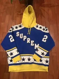 Supreme / Hooded Hockey Jersey /パーカー Supreme Polartec Hooded Hockey Jersey Navy メンズ - FW25 - JP