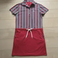 CLUNK ストライプ ポロワンピースM 美品