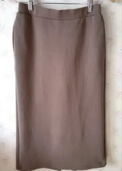 ☆GU ジーユー カットソー ナロー ミディスカートブラウン М☆