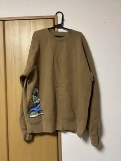 HUF スウェット トレーナー　ブラウン