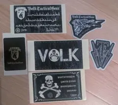 VOLT Tactical Gear ステッカー 　6枚セット