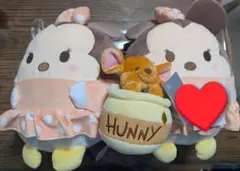 ミニー　ルー　ぬいぐるみ ディズニーストア　春まつりくじ　ufufy　ウフフィ