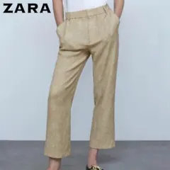 ZARA ザラ ジャカードテクスチャードパンツ