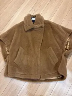 MaxMara テディ ケープコート キャメル